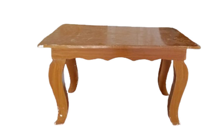 SCALLOPED CABRIOLE CONSOLE TABLE 