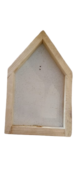 HOUSE SHAPE WOODEN DISPLAY 