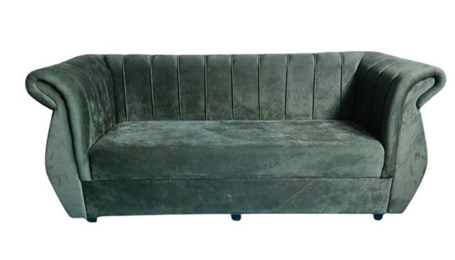 CHANNEL-TUFTED COUPLE SOFA