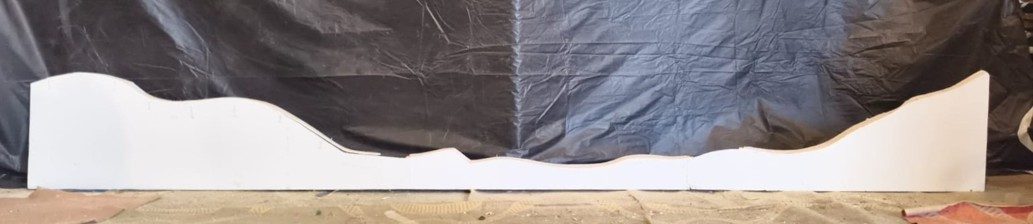 WAVE THEME BACKDROP