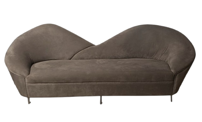 MODERN  CURVED  MOUNTAIN BACK SOFA