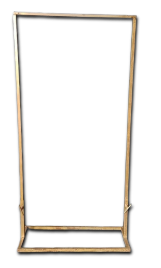 IRON FREESTANDING WELCOME BOARD EASEL