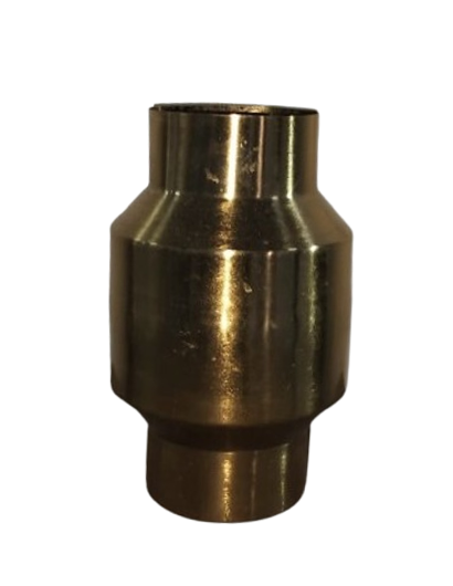 CONICAL BRASS VASE
