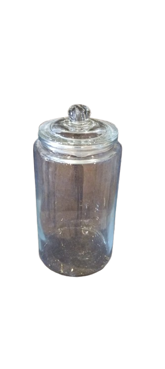 DECORATIVE GLASS  JAR