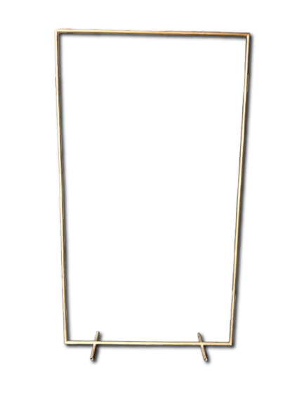IRON FREESTANDING WELCOME BOARD EASEL