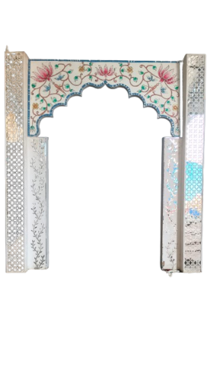 JHAROKHA-STYLE MIRROR FRAME ARCH