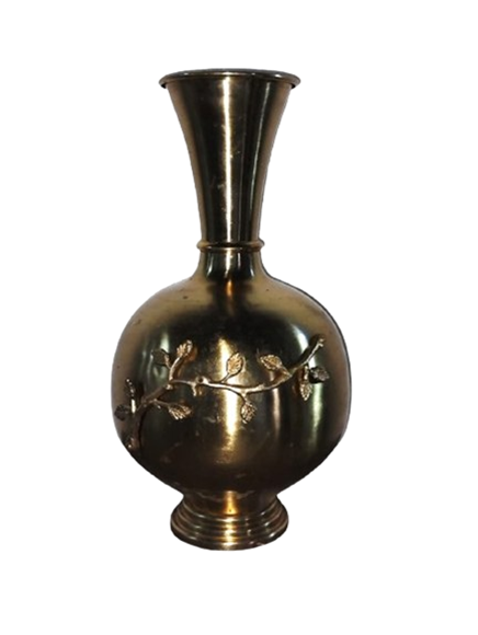 GILDED WILLOW VASE