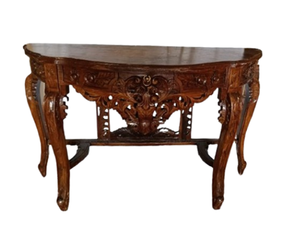 ORNATE BAROQUE CONSOLE TABLE