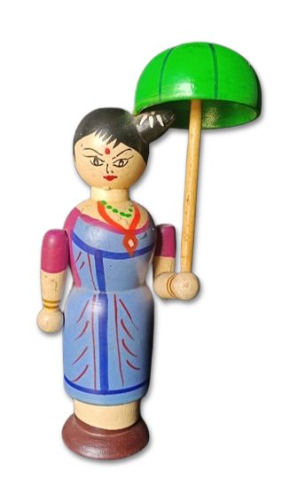 UMBRELLA LADY DOLL