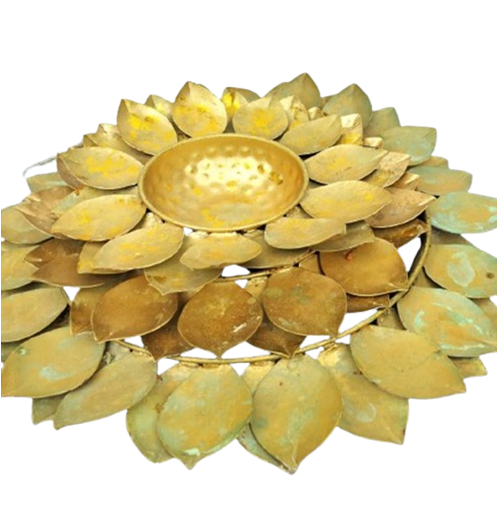 BRASS LOTUS PLATES