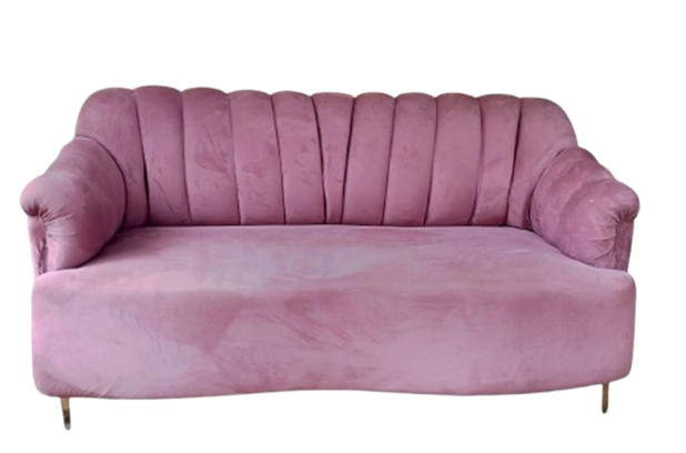 CHANEL TUFTED VELVET SOFA