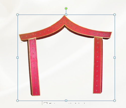 CARNIVAL ARCH WITH BULB HOLDERS