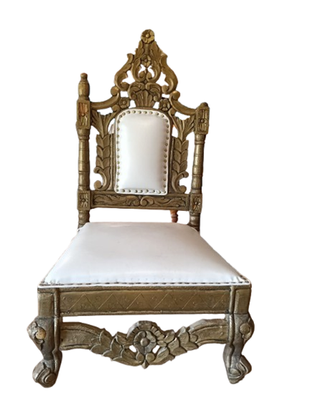 ORNATE LOW-SLUNG LOWER CHAIR 
