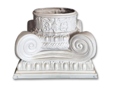 IONIC COLUMN CAPITAL PEDESTAL