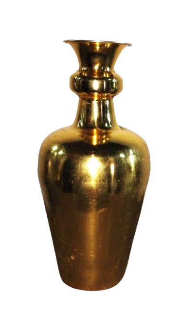 GOLDEN SURAHI   VASE