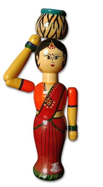 TRADITIONAL INDIAN POT LADY