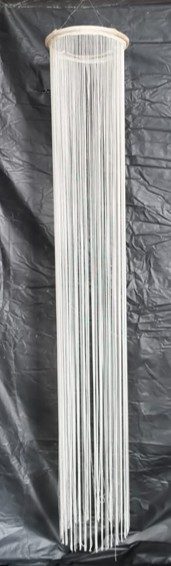 CIRCLE TASSEL FRINGE CEILING PENDANT