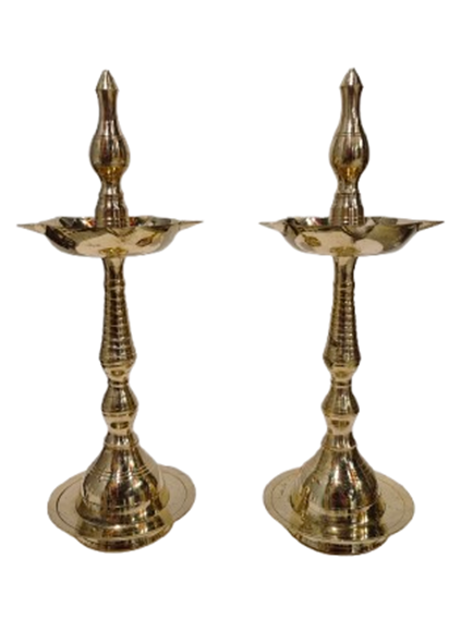 BRASS DEEPA (set of 2)