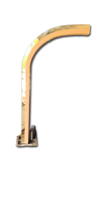 HALF U SHAPED GOLD ACRYLIC ARCH 