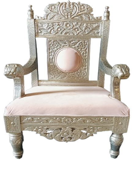 INDIAN SILVER MAHARAJA SOFA