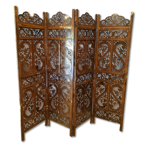 JALI STYLE HANDCRAFTED WOODEN ROOM DIVIDER