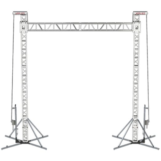 Goal post truss