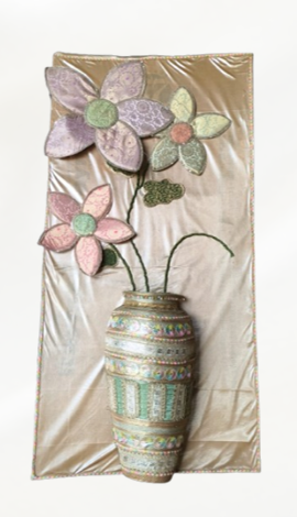 HANDPRINTED FLOWER PROP