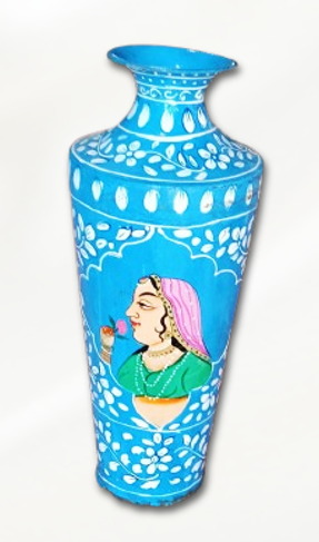 HANDPAINTED RAJASTHANI VASE