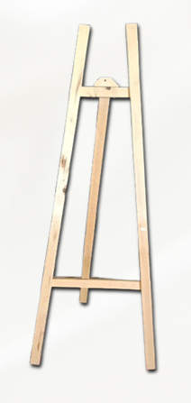 WOODEN EASEL STAND