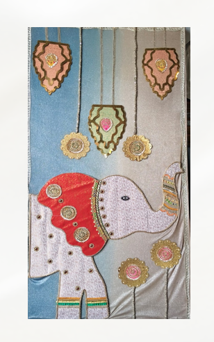 ELEPHANT PRINTED FRAME