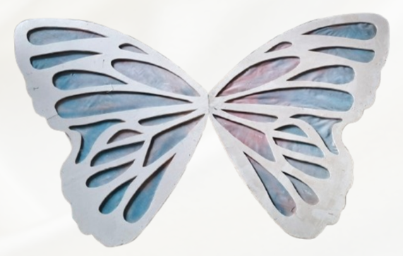 MULTI THEME  BUTTERFLY (set of 2)