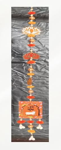 DOUBLE LOTUS DOOR HANGING (PICHWAI)
