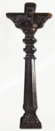 DECORATIVE  WOODEN PILLAR